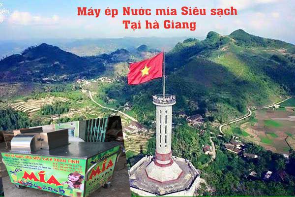 máy ép nước mía siêu sạch tại Hà Giang