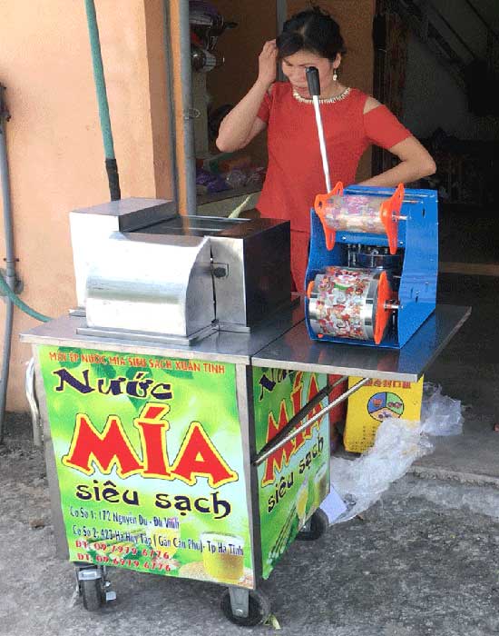Máy Ép Mía Bàn Ngắn Mô Tơ Mới - 800W Máy Ép Mía Bàn Ngắn Mô Tơ Mới - 800W