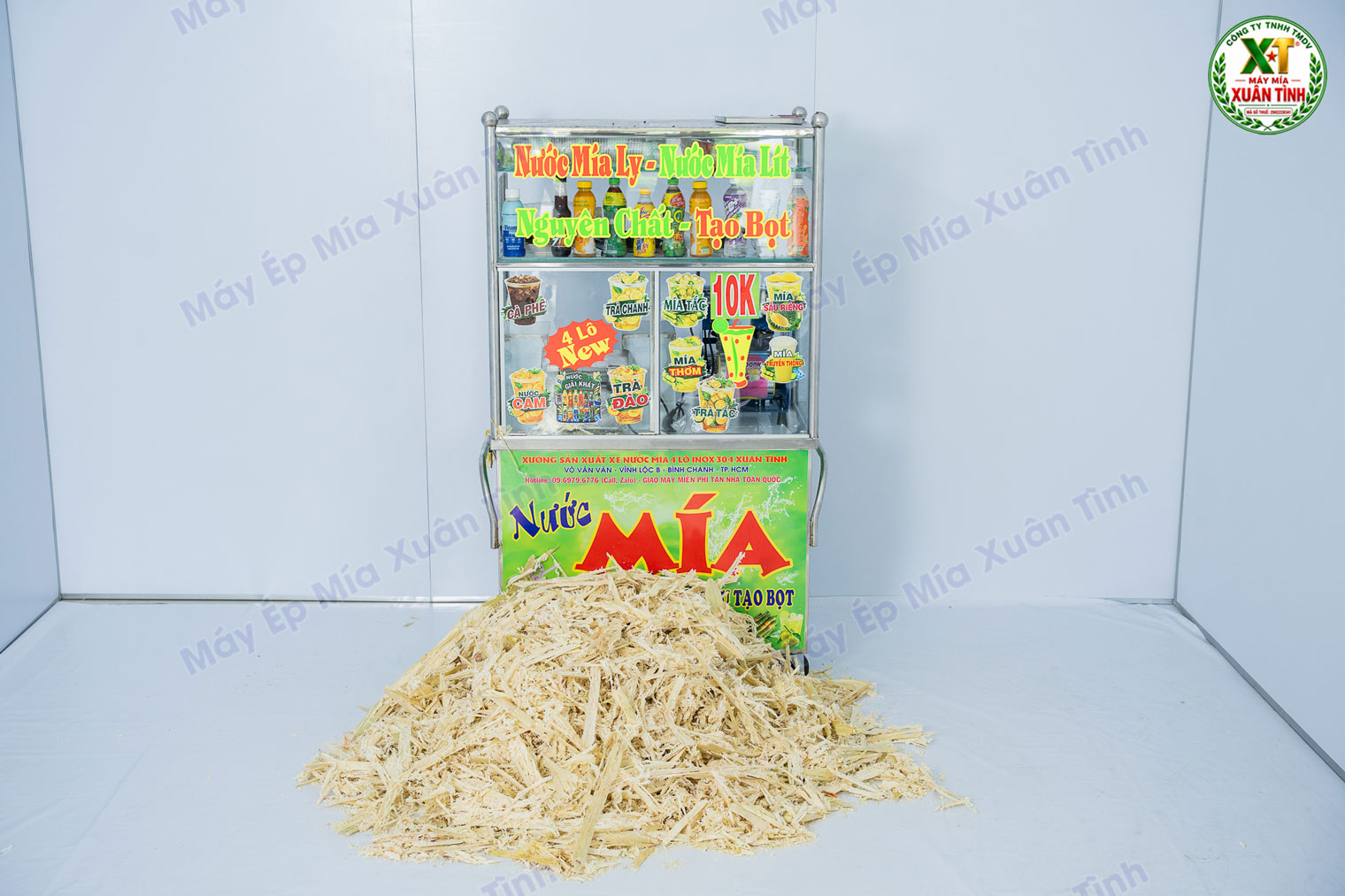 Chi Tiet Xe Nuoc Mia 4 Lo 73 Tu Kinh Model 1000 1