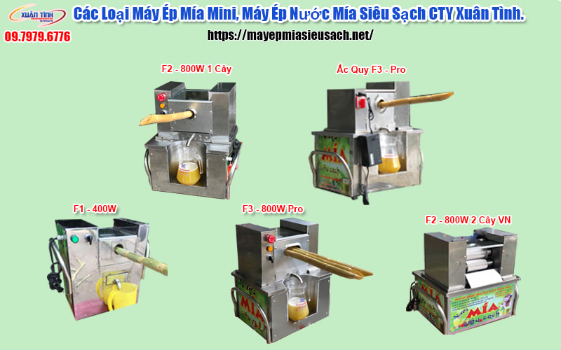 Các Loại Máy Ép Mía Mini Tại Huyện Hoài Đức