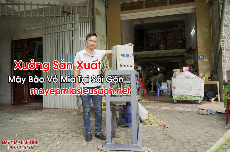 Máy Bào Vỏ Mía Tại Sài Gòn