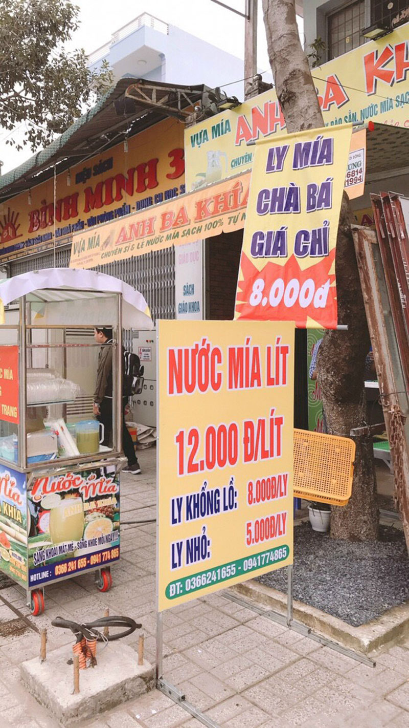 Quảng Cáo Nước Mía