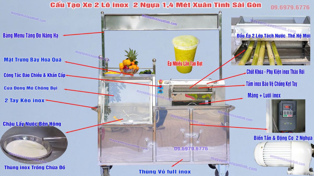 Cấu Tạo Xe 2 Lô 2 Ngựa