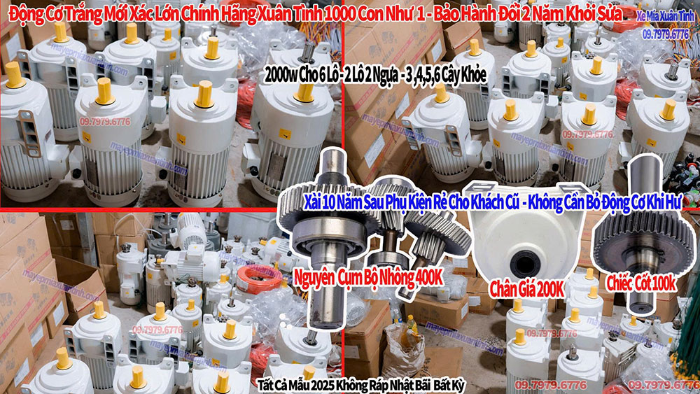 Dong Co Xe Nuoc Mia 6 Lo Xuan Tinh 1