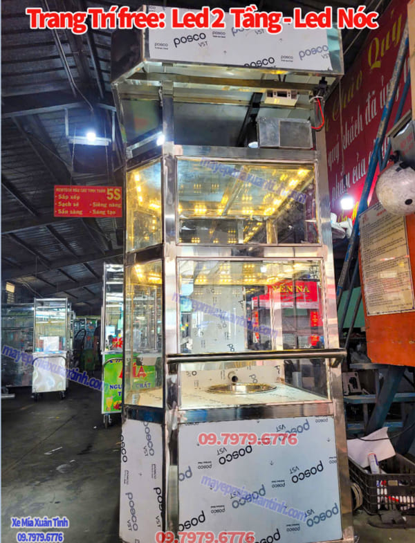 Xe Nuoc Mia 6 Lo Luc Giac Full Inox 304 1