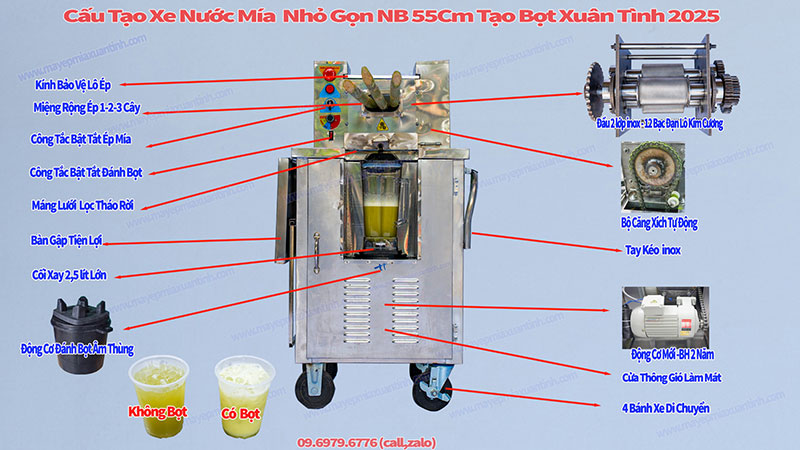 Có nên mua máy ép mía cũ không?