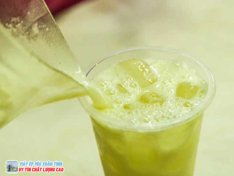 Công thức pha nước mía ngon