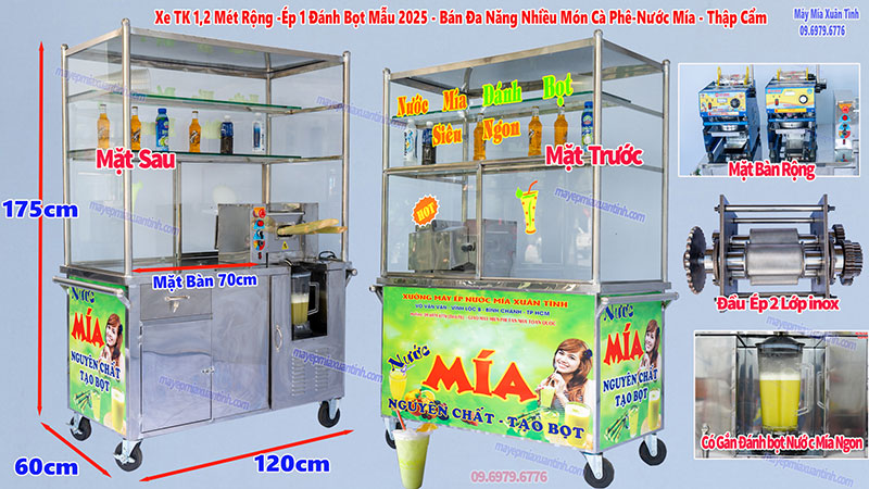 Nên mua máy ép mía loại nào tốt nhất?