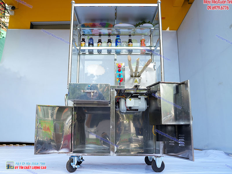 Máy ép mía inox 304 có bị gỉ sét không?