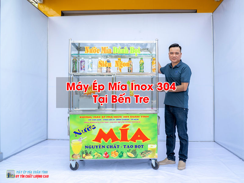Máy Ép Mía Inox 304 Tại Bến Tre