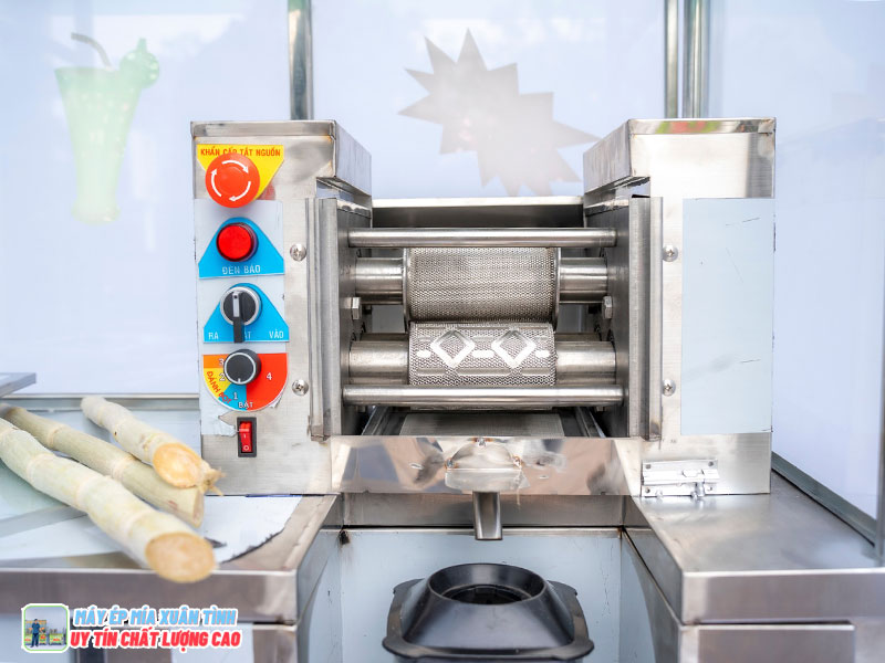 rulo máy ép mía inox 304