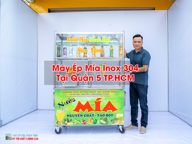 Máy Ép Mía Inox 304 Tại Quận 5
