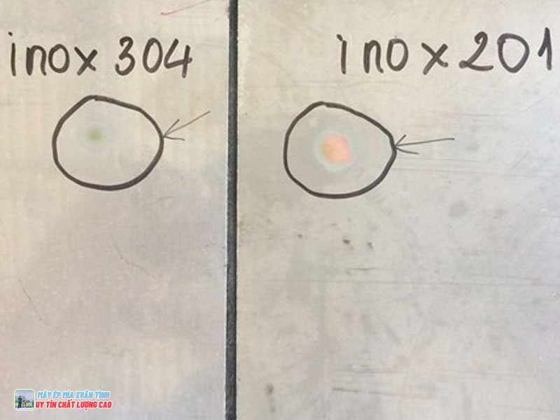 Làm sao để biết xe nước mía là inox 304 thật hay giả?