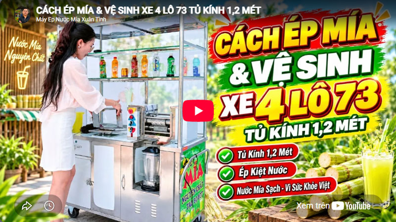 Cach Ep Mia Ve Sinh Xe 4 Lo 73 Tu Kinh 12 Met