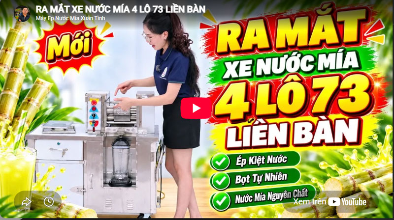 Ra Mat Xe Nuoc Mia 4 Lo 73 Lien Ban